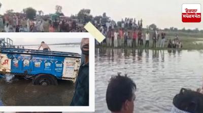 Madhya Pradesh: 11 dead as tractor going for idol immersion falls into lake