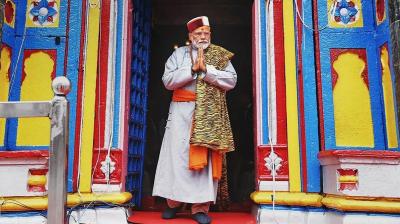 Narendra Modi Kedarnath visit cave with modern facilities