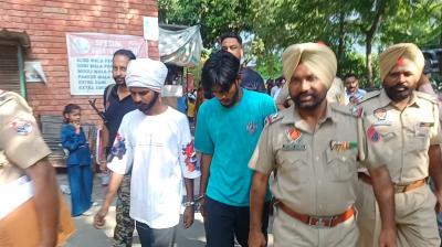 Chandigarh grenade attack case: Accused Rohan Masih and Vishal produced in Amritsar court