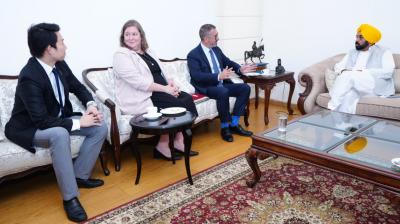 High-level Delegation From Saskatchewan Calls On CM Bhagwant Mann