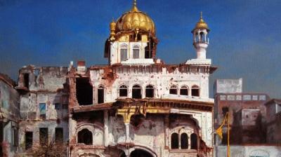 Akal Takhat Sahib 1984