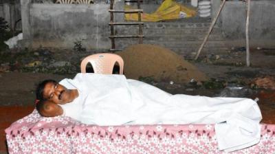  MLA had to spend a whole night in the cremation