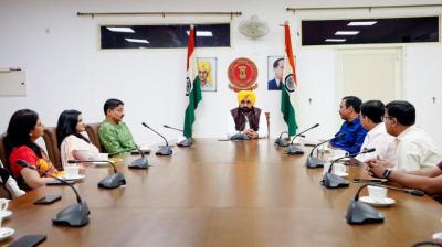 The Chief Minister asked the IAS and IPS officers: Do everything possible to restore the ancient glory of the state