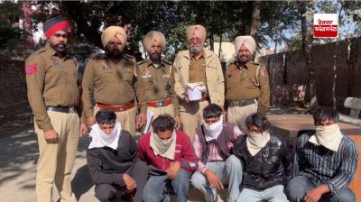 ਪੁਲਿਸ ਵਲੋਂ ਫੜੇ ਗਏ ਆਰੋਪੀ 