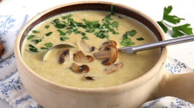 creamy mushroom soup