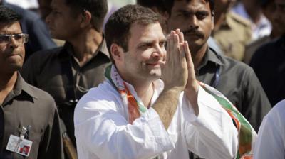 rahul gandhi road shows in bhopal