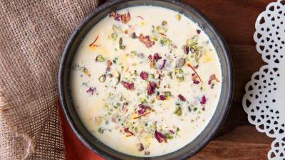 Paneer Kesar Badam Kheer 