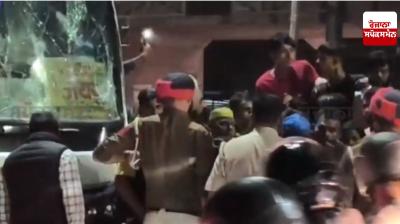 Accident in Phase 11 of Mohali, bus coming from Chandigarh collides with vehicles, many injured