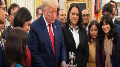 White house diwali