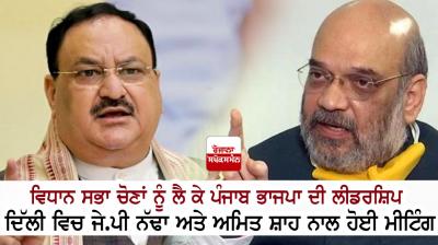 J. P. Nadda and Amit Shah