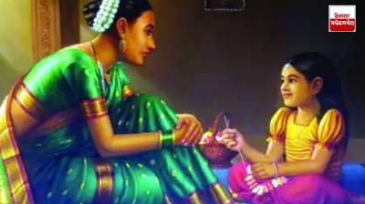 Daughter of the world practicing religion