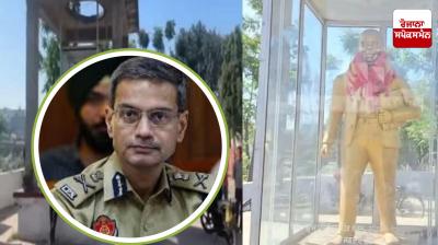 Crime News: Resham Singh, who broke Ambedkar's statue, arrested, DGP gives information