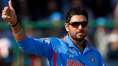 Yuvraj singh laughs out loud after west indies player speaks in punjabi