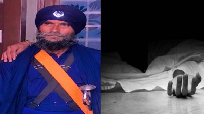  Nihang Singh, who was coming from Guru Ghar to pay obeisance 