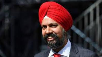 Tanmanjit Singh Dhesi became an MP for the third time