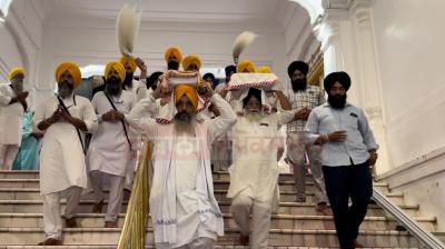 The holy form of Sri Guru Granth Sahib Ji returned by Doha Qatar Police