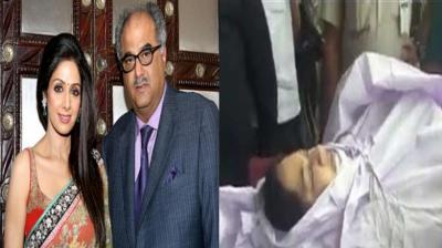 Boney Kapoor and Sridevi