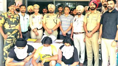 ਪੁਲਿਸ ਵਲੋਂ ਕਾਬੂ ਕੀਤੇ ਮੁਲਜ਼ਮ 