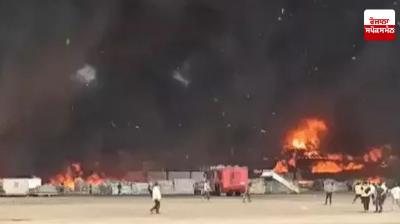 Fire breaks out in cargo area of ​​Dhaka International Airport in Bangladesh