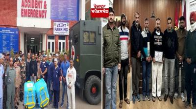 Hauldar Naresh Kumar donated his son's organs in Chandigarh