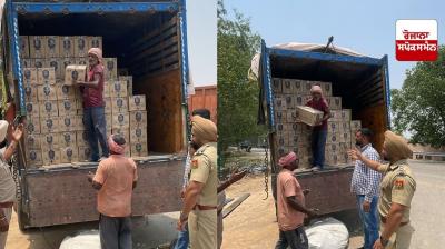 Police seize truck in Mohali, recover more than 500 boxes of liquor