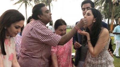 mukesh ambani family