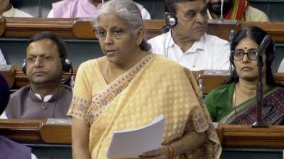 FM Nirmala Sitharaman addresses LS on Indian economy