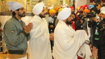 CM Channi paid obeisance at Gurudwara Sri Katalgarh Sahib 