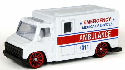 Ambulances with modern facilities stand there