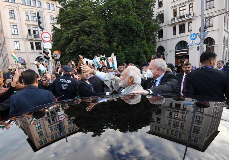 PM Narendra Modi in Germany 