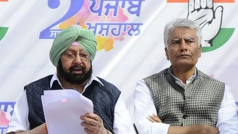 Catain Amarinder Singh Sunil Jakhar 