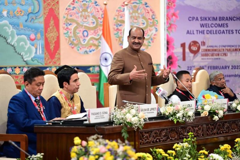 Sandhwan participated in 19th annual conference of the CPA India region Zone-III hled at Sikkim legislative assembly