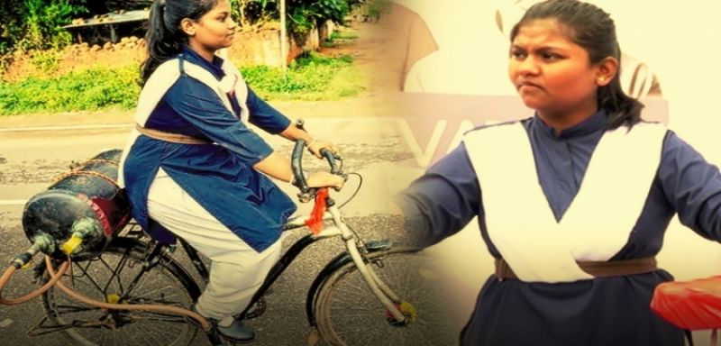 14-year-old girl from Odisha has invented a fuel-free bike