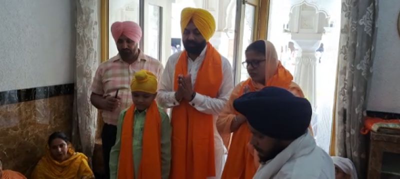 Laljit Singh Bhullar At Darbar Sahib