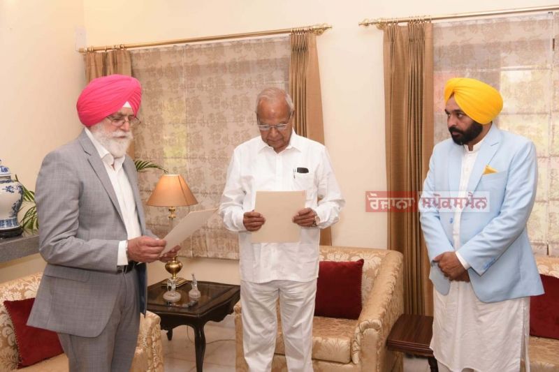 Inderbir Singh Nijjer appointed Protem Speaker of Punjab Assembly