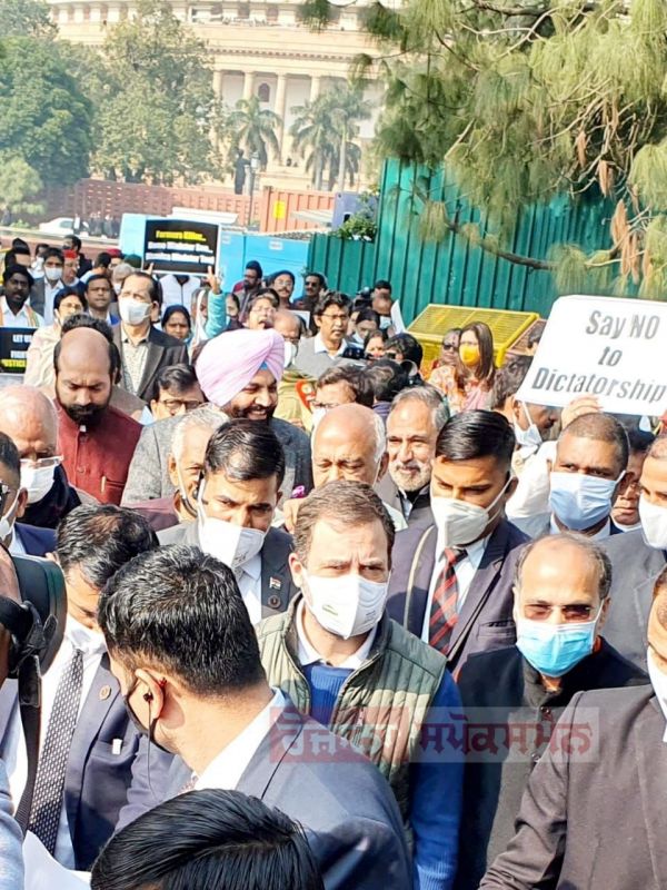 Opposition March Over Lakhimpur Case Opposition March Over Lakhimpur Case
