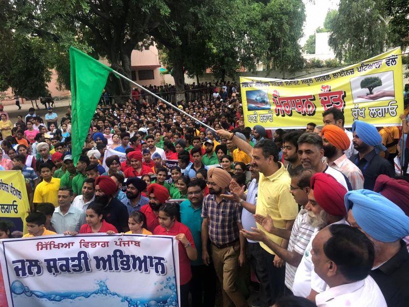 Water Conservation awareness Marathon held in Patiala