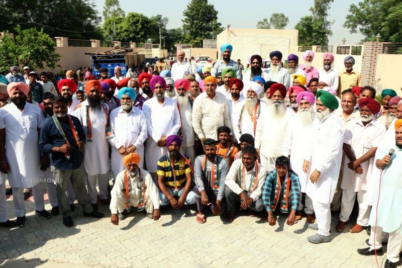 Village peoples joins Congress party