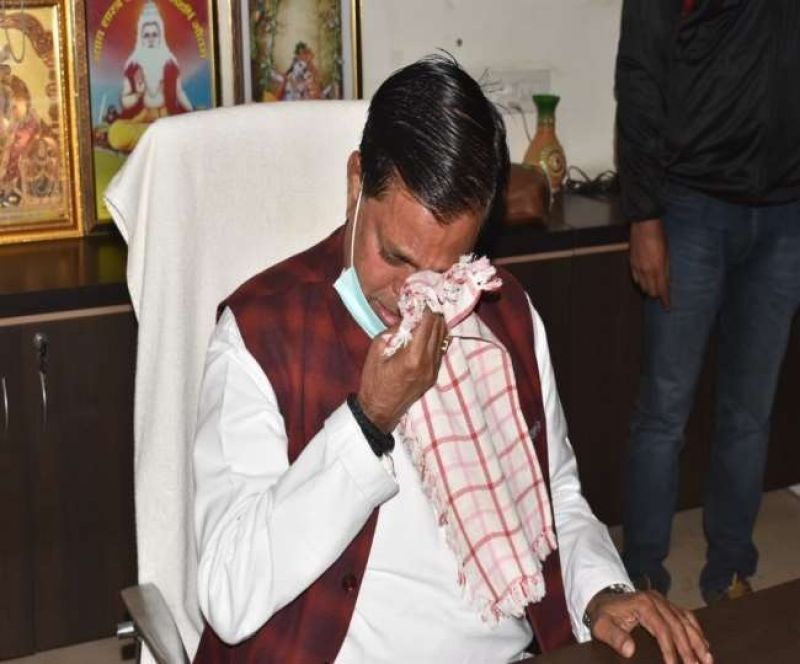 SK Sharma resigned after not getting ticket from Mant