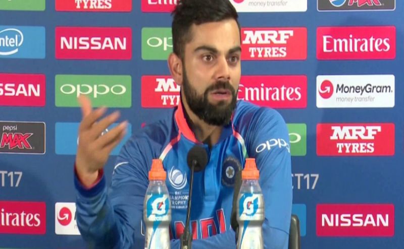 Virat Kohli In Press Confrence