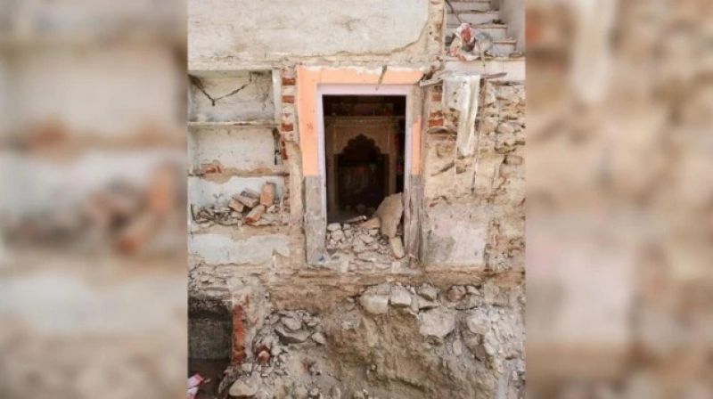 Bulldozer razes 300-year-old Shiva temple in Rajasthan's Alwar