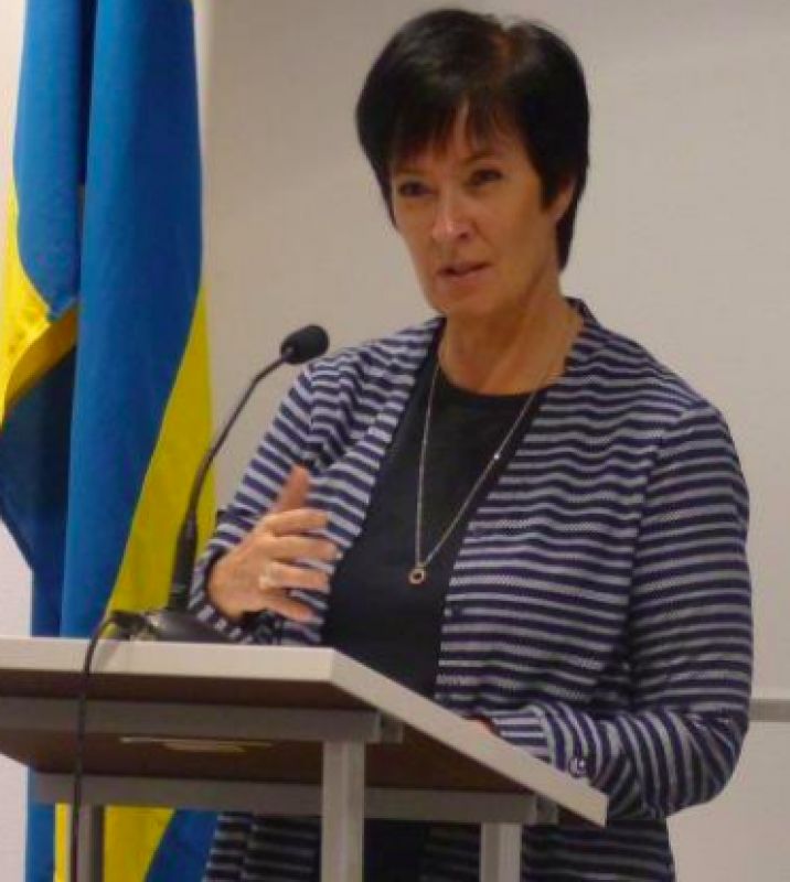 Swedish deputy prime minister Mona Sahlin