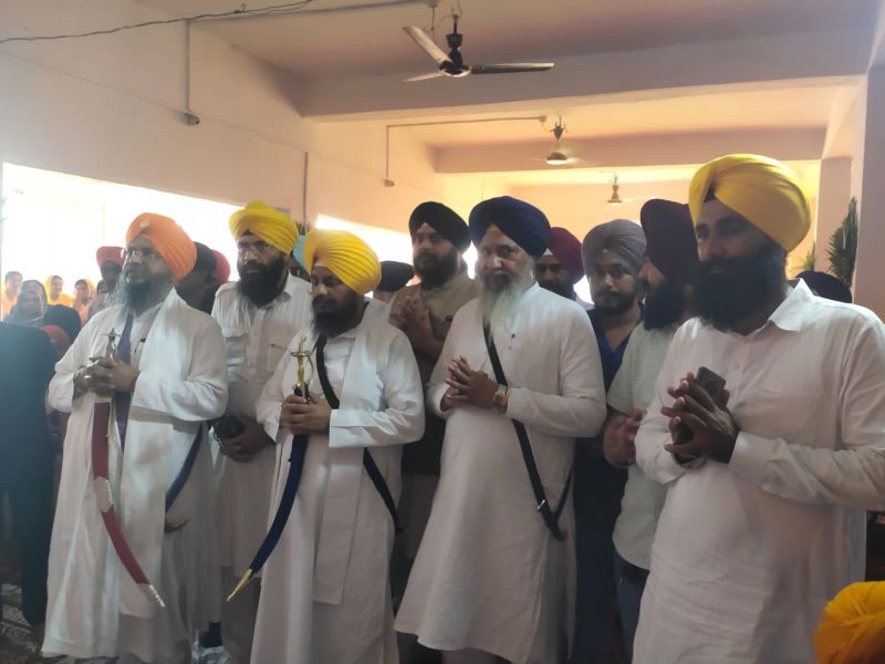 Jathedar of Akal Takht arrives Jharkhand