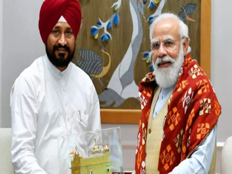 CM Channi,  Narendra Modi 