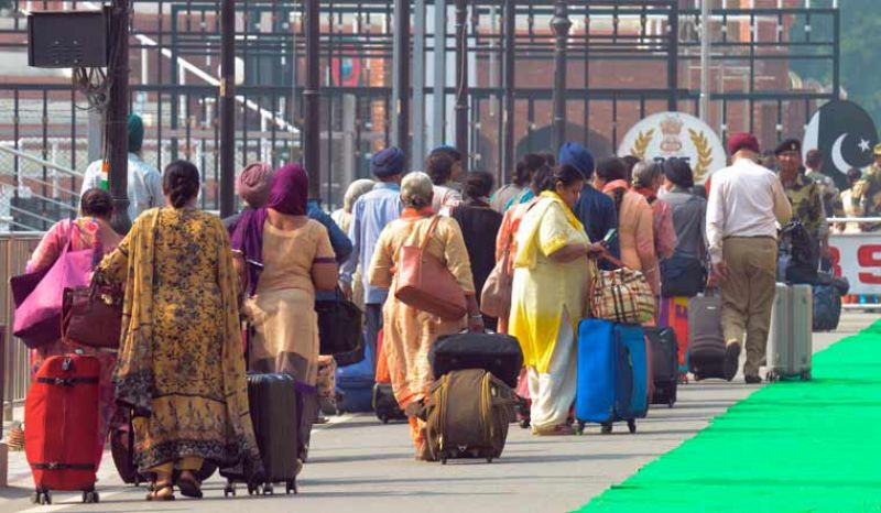 Britain sikh reached Pakistan