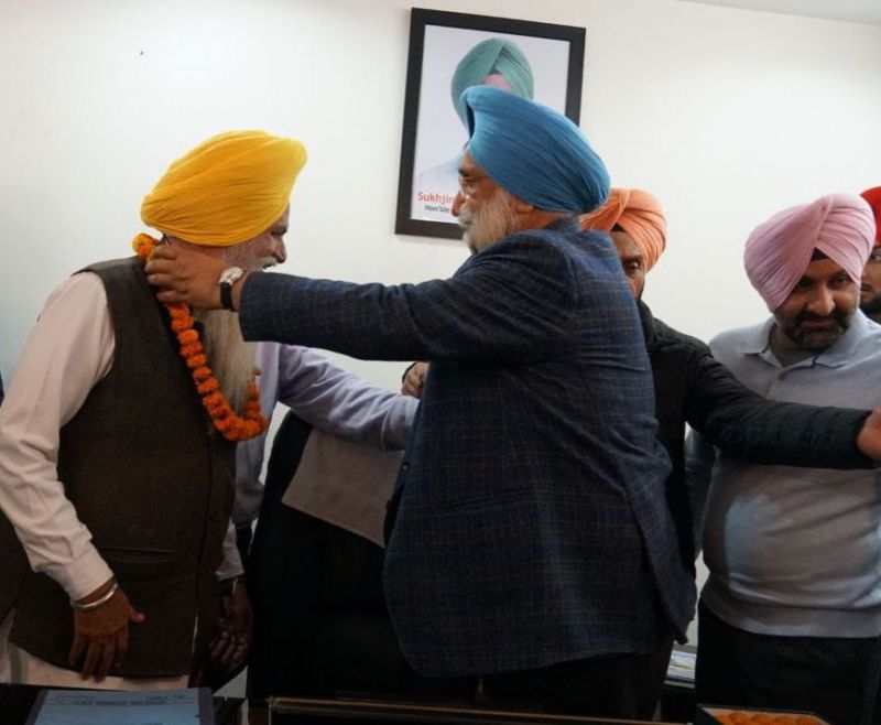 Avtar Singh takes over as Chairman Puncofed in presence of Deputy CM Randhawa