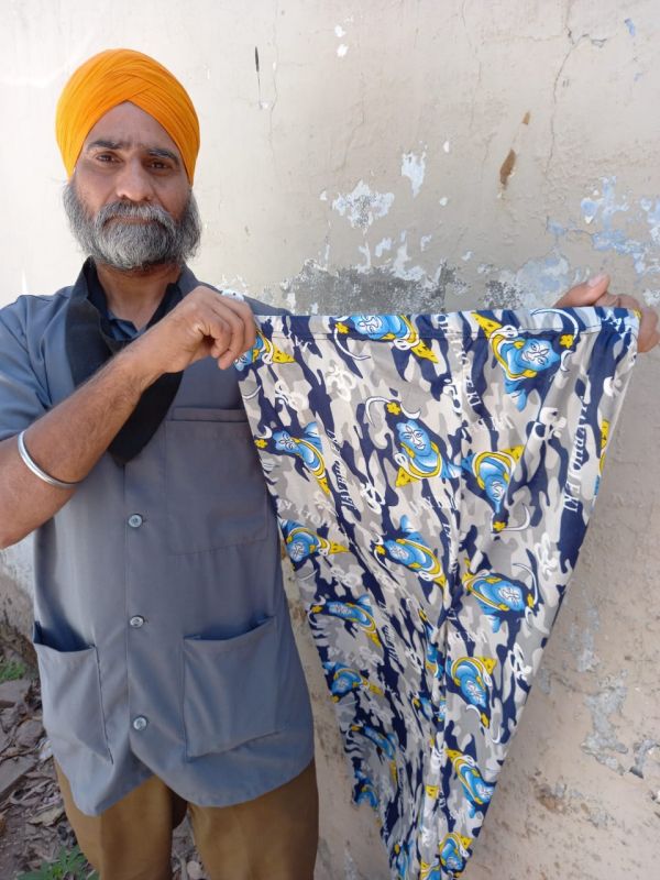 Injuries to religious sentiments, pajamas with picture of Bhole Shankar on sale