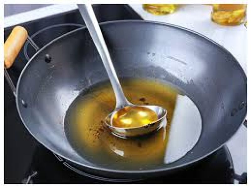 Reusing cooking oil