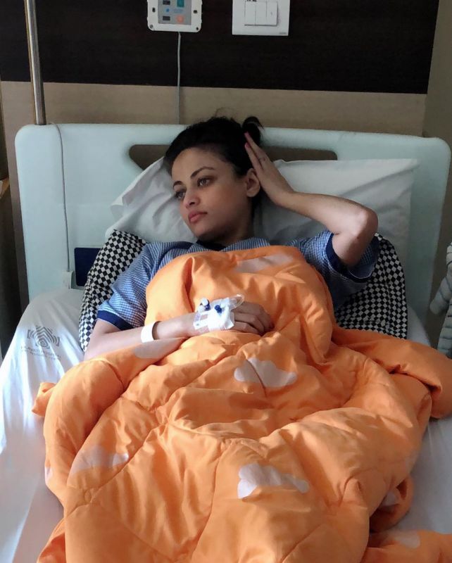 Sneha Ullal gets hospitalised
