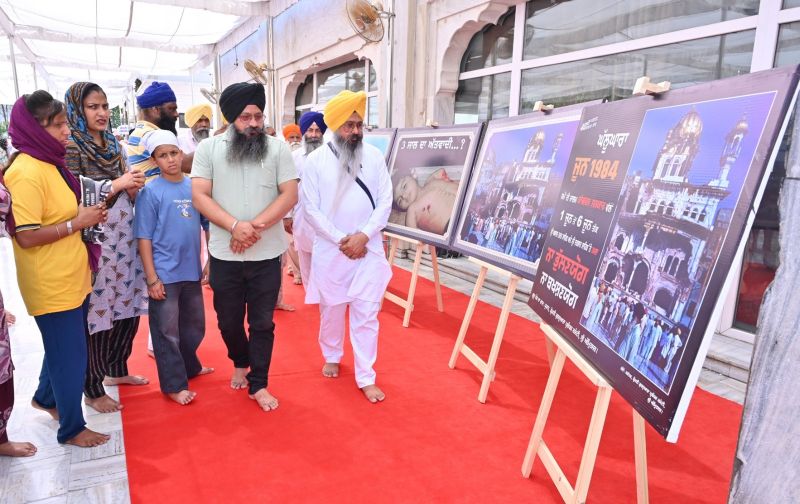 Pawan Sarup was injured by a bullet during the June 1984 riots news in punjabi 